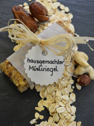 Moar-Gut-Müsliriegel Symbolfoto