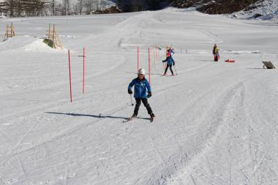 Langlauftraining mit Kinder im Moar Gut