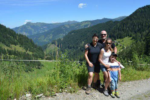 Familienwanderung