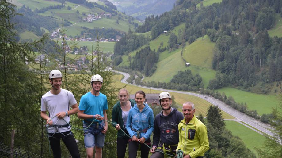 BERG-GESUND "Schnupperkurs Felsklettern"  Symbolfoto