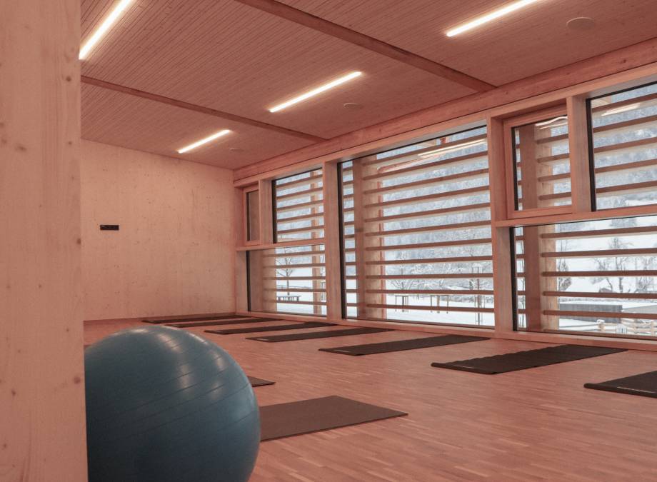 Neu am Moar Gut: FITNESS-STUDIO mit Bergpanorama Symbolfoto