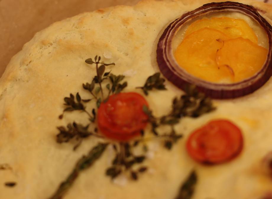Garden Focaccia à la Moar Gut  Symbolfoto