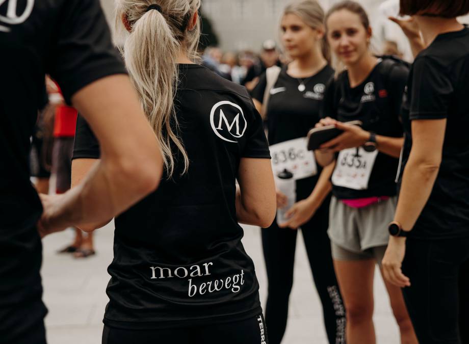MOAR GUT GEWINNT BEIM BUSINESSRUN Symbolfoto