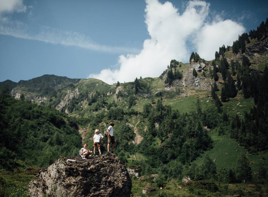 Tipps zum Wandern mit Kindern  Symbolfoto