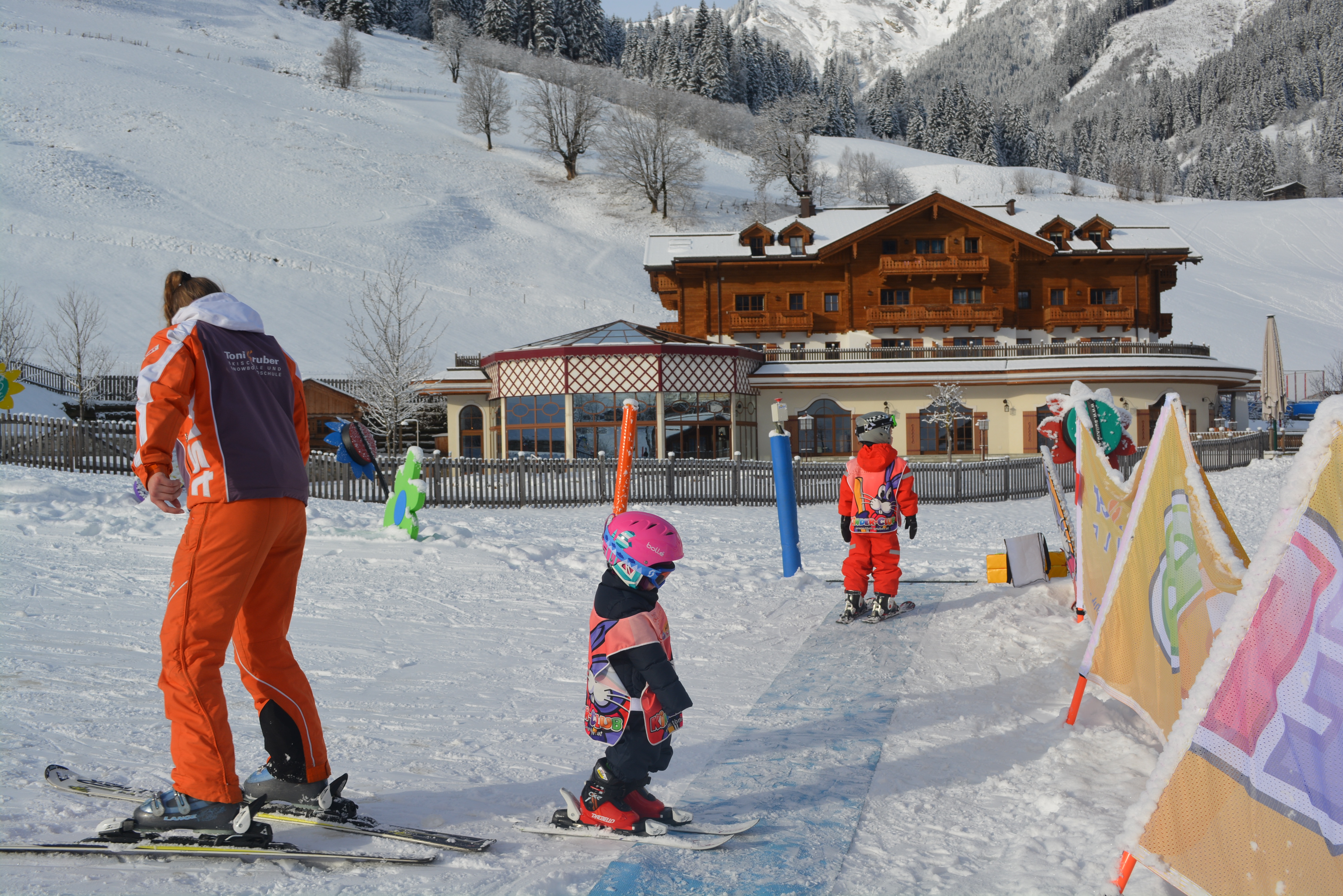 Skikurs für Kinder im Hotel Moar Gut