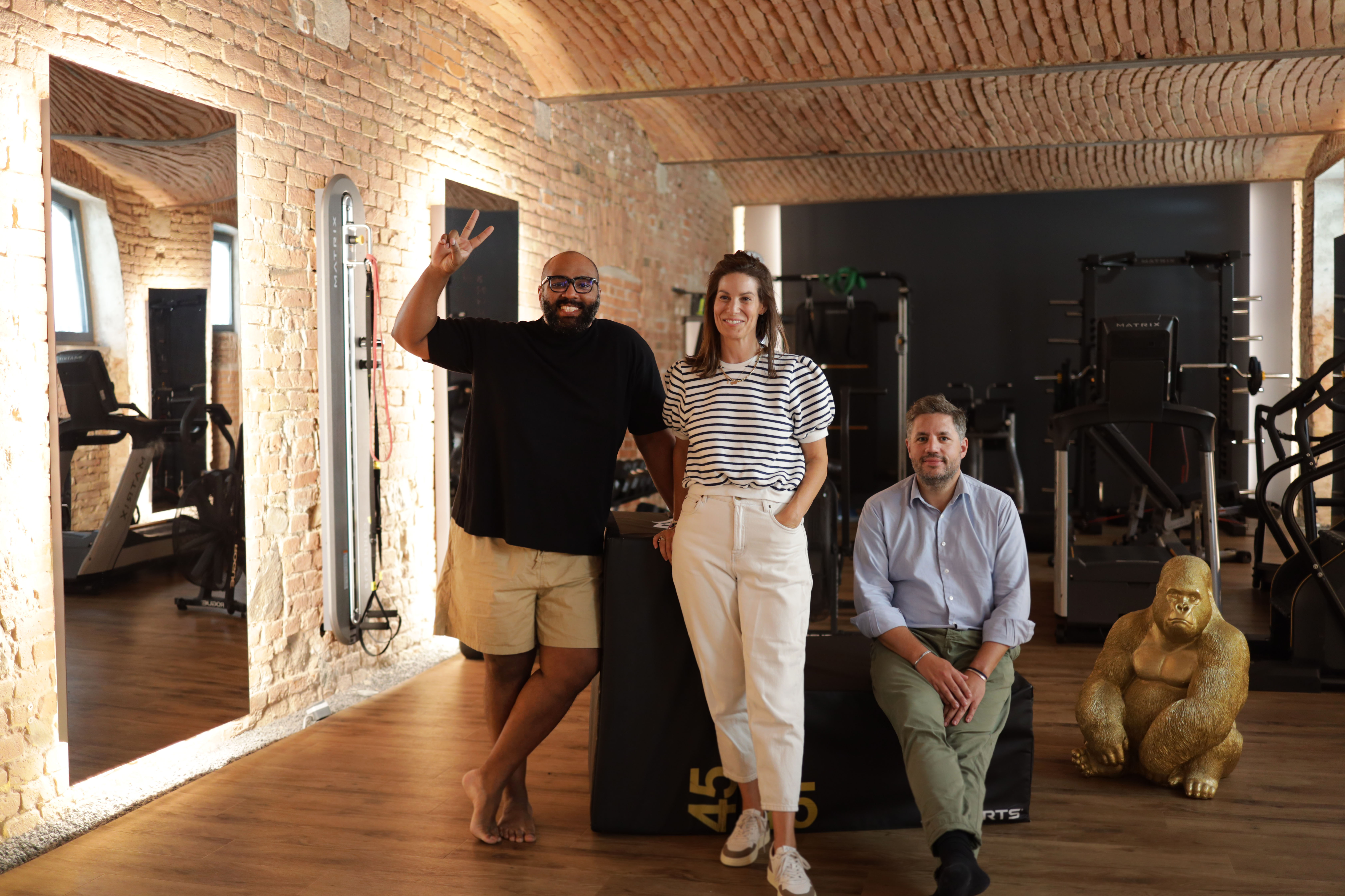 Oti, Isabel und Lukas