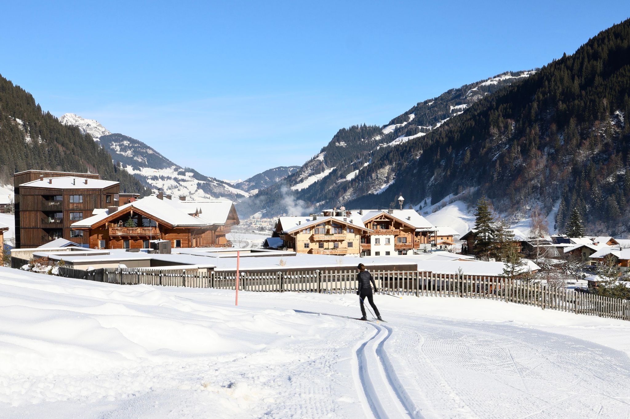 Langlaufen am Moar Gut